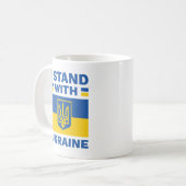 Mug Je Suis Avec L'Ukraine (Devant gauche)