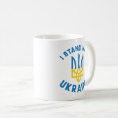Mug Je Suis Avec L'Ukraine (Devant droit)
