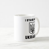 Mug Je Suis Avec L'Ukraine (Devant droit)