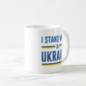 Mug Je Suis Avec L'Ukraine (Devant droit)
