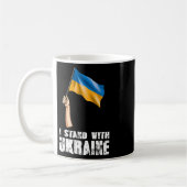 Mug Je suis avec l'Ukraine Fierté ukrainienne 1 (Gauche)