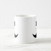 Mug Je suis avec Moustache (Centre)