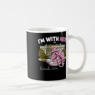 Mug Je suis avec son vote Kamala pour le président Kam