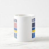 Mug Je Suis Avec Ukraine USA (Centre)