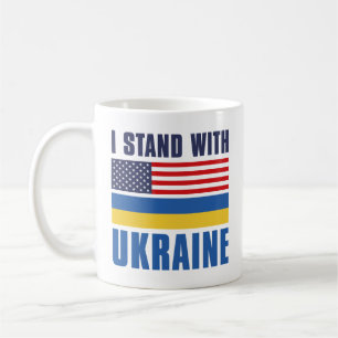 Mug Je Suis Avec Ukraine USA