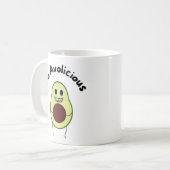 Mug Je suis Avolicious - Funny Fruit Pun (Devant gauche)