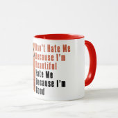 Mug Je Suis Beau Je Suis Bon Basket (Devant droit)