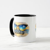Mug Je suis béni - Chrétien (Devant gauche)