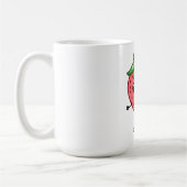 Mug Je suis Berry Happy mignon saut de fraise kawaii (Gauche)