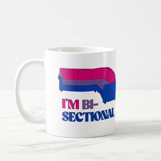 Mug Je suis bisectionnel (Gauche)