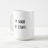 Mug Je suis bon à la substance (Devant gauche)