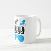 Mug Je Suis Boss Funny Baby Boy Imprimer (Devant droit)