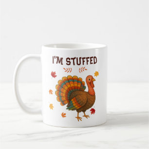 Mug "Je suis bourré" Drôle Thanksgiving Turquie