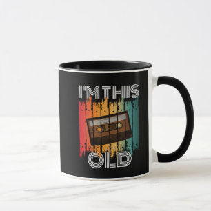 Mug Je Suis Cette Vieille Cassette Rétro Classique