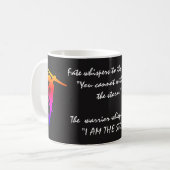 Mug "Je suis citation de la tempête" et guerriers (Devant gauche)