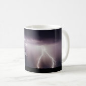 Mug "Je suis citation de la tempête" et tempête de (Devant droit)