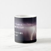 Mug "Je suis citation de la tempête" et tempête de (Centre)