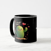 Mug Je suis coincé sur vous Style Romantique Classique (Devant gauche)