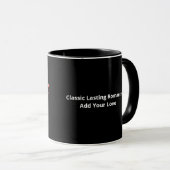 Mug Je suis coincé sur vous Style Romantique Classique (Devant droit)