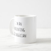 Mug Je suis comptable et non un comptable magicien cad (Devant gauche)
