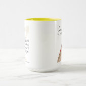 Mug Je suis connecté à Dieu ; je gagne de bonnes... ta (Centre)