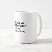 Mug Je suis connu dans le monde entier (Devant droit)