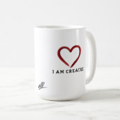 Mug Je Suis Créé (Devant droit)