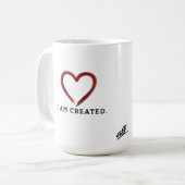 Mug Je Suis Créé (Devant gauche)
