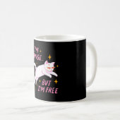 Mug Je suis Cringe, Mais Je suis Libre (Devant droit)