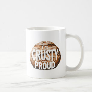 Mug Je suis croustillant et fier, je fais du pain