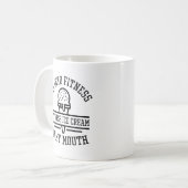 Mug Je suis dans la forme physique (Devant gauche)