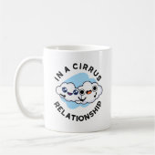 Mug Je suis dans une relation cirrus drôle Cloud Pun (Gauche)