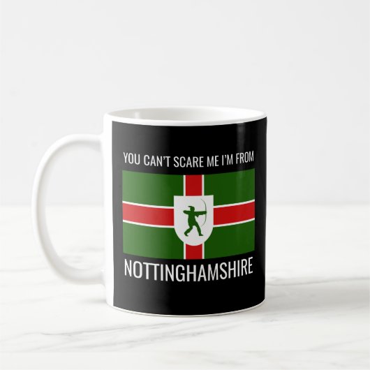 Mug Je suis de Nottinghamshire // (Gauche)