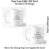 Mug Je suis déjà en rafting pour Noël 044 Nouveauté