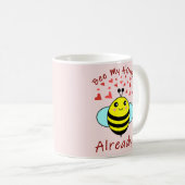 Mug JE SUIS DÉJÀ MIEUX ! ! Abee mignonne (Devant droit)