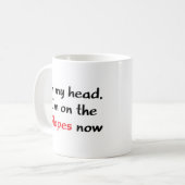 Mug je suis déjà sur les pistes (Devant gauche)