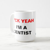 Mug Je suis dentiste (Devant gauche)