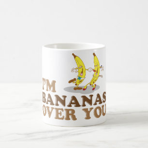 Mug Je suis des bananes au-dessus de vous - des