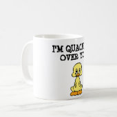 MUG "JE SUIS DES QUACKERS SUR VOUS" DUCK (Devant gauche)