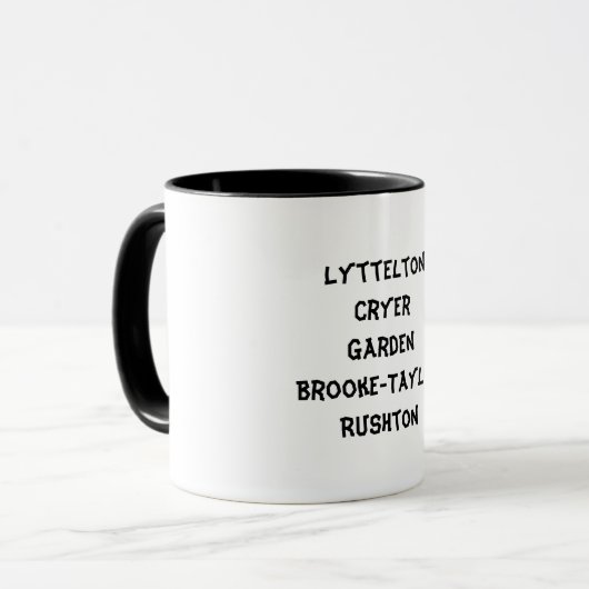 Mug Je suis désolé que je n'aie pas un indice ! (Devant gauche)