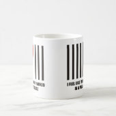 Mug Je suis diagonalement garé dans un univers (Centre)