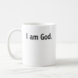 Mug Je suis Dieu !