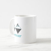 Mug Je suis difficile Ski Double Diamants Noirs Colora (Devant gauche)