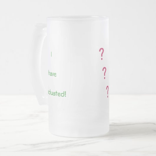 Mug - Je suis diplômé ! (Devant gauche)