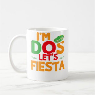 Mug JE Suis Dos Taco Twosday Garçon Fille 2E Anniversa