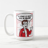 Mug Je suis du même avis (Gauche)