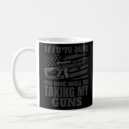 Mug je suis en 1776 sûr que personne ne prendra mes ar (Gauche)