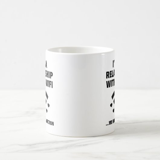 Mug Je suis en relation (Centre)