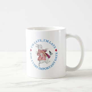 Mug Je suis en retard, je suis en retard pour un rende