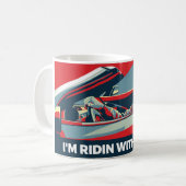 MUG JE SUIS EN RIDE AVEC BIDEN (Devant gauche)
